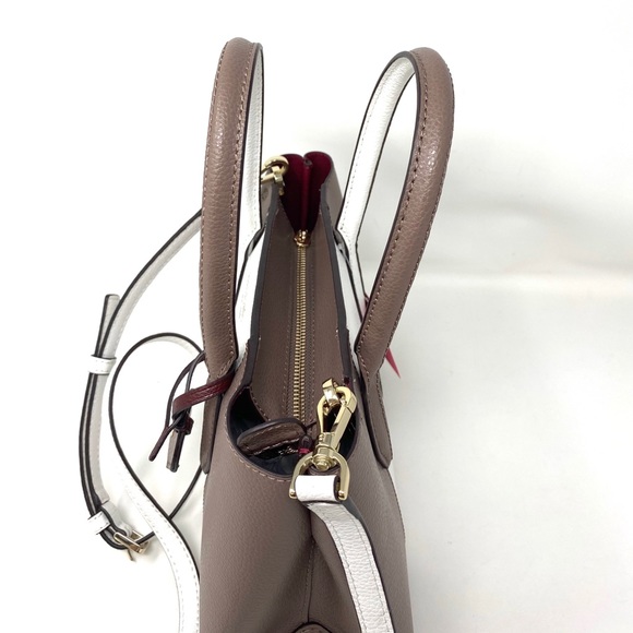 Kate♠️Spade Small Top ZIP Satchel Eva Split Handle - Picture 7 of 13